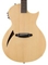 ESP LTD TL-6 Thinline Acoustic Electric Guitar Natural Body Angled View